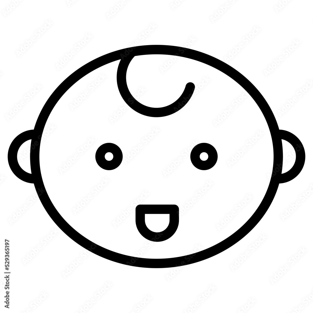 Fototapeta premium children icon
