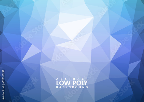 abstract low poly background with triangle shapes