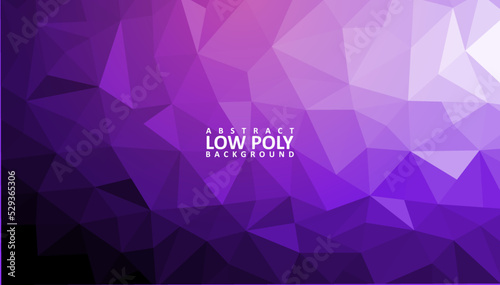 abstract low poly background with triangle shapes