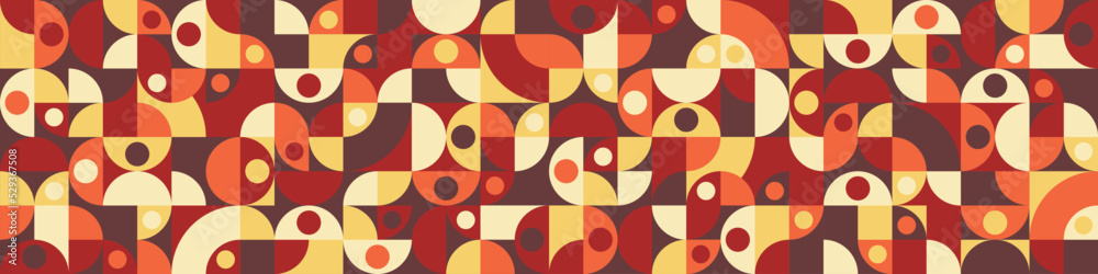 Colorful bauhaus seamless pattern with trendy abstract design for digital posts, prints, banners. Colorful bauhaus seamless pattern with trendy abstract design for digital posts, prints, banners.