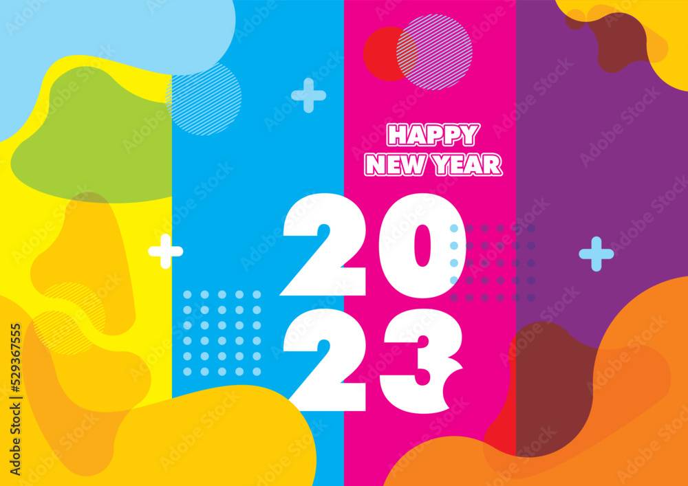happy new year 2023 background vector happy new year 2023 background vector
