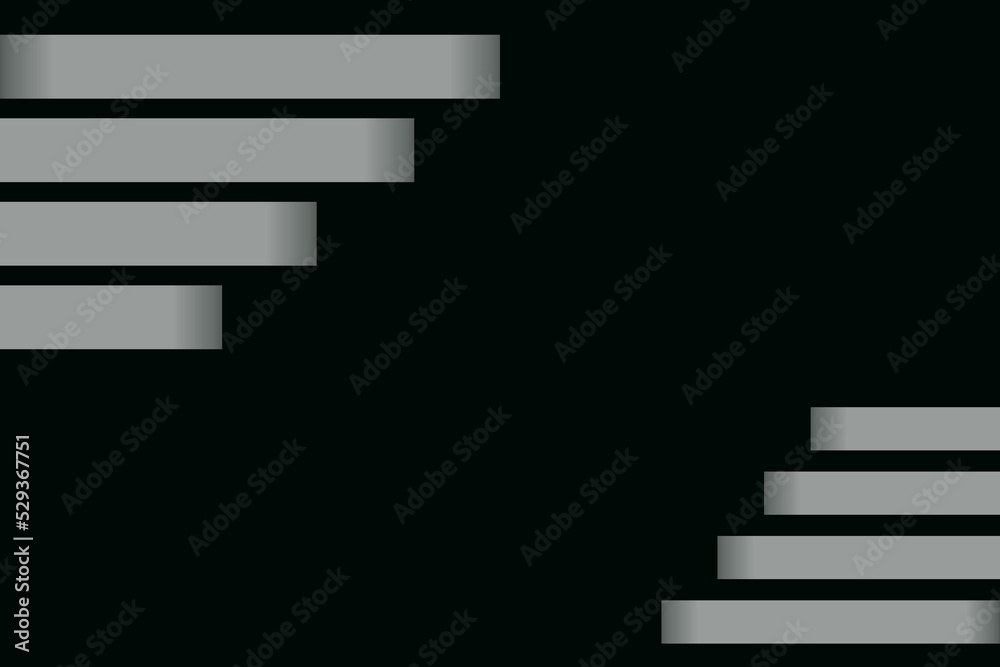 Black abstract background with gray elements
