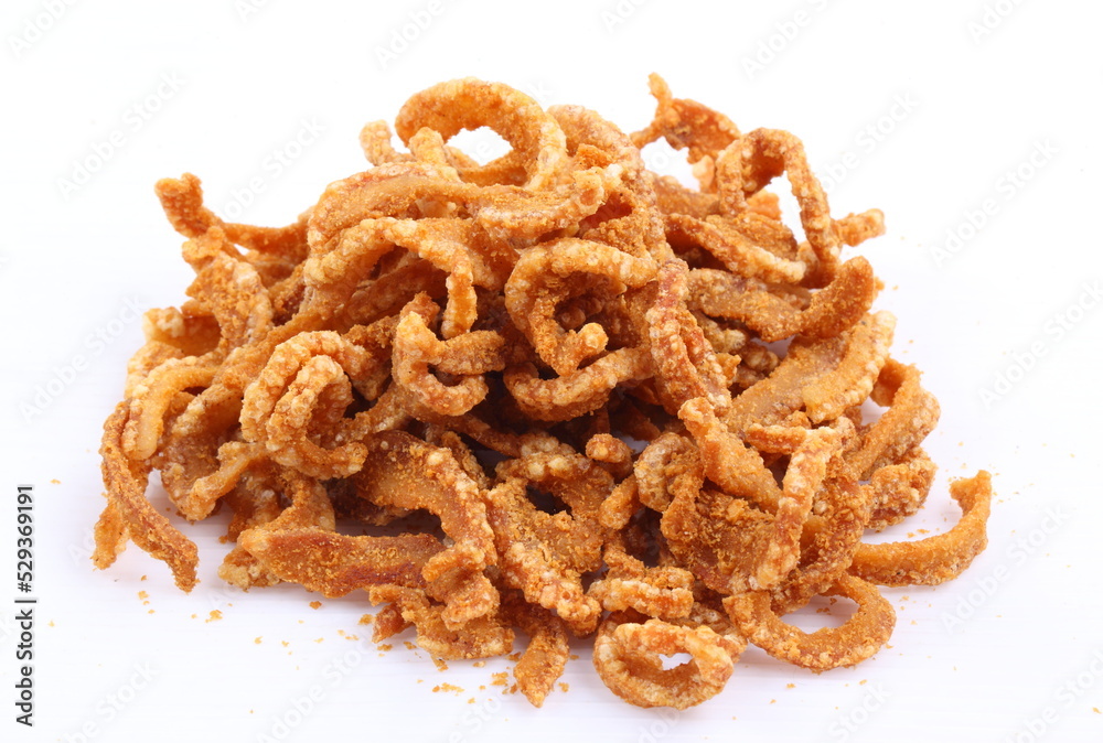 Pork rind, Pork scratchings, Pork crackling in Thailand Pork rind, Pork scratchings, Pork crackling in Thailand