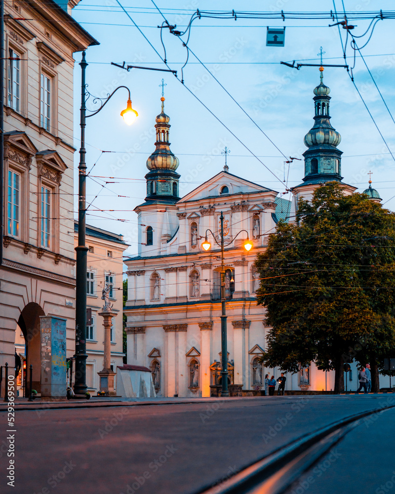 Obraz premium old town square Krakow