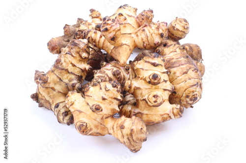 galangal on white background