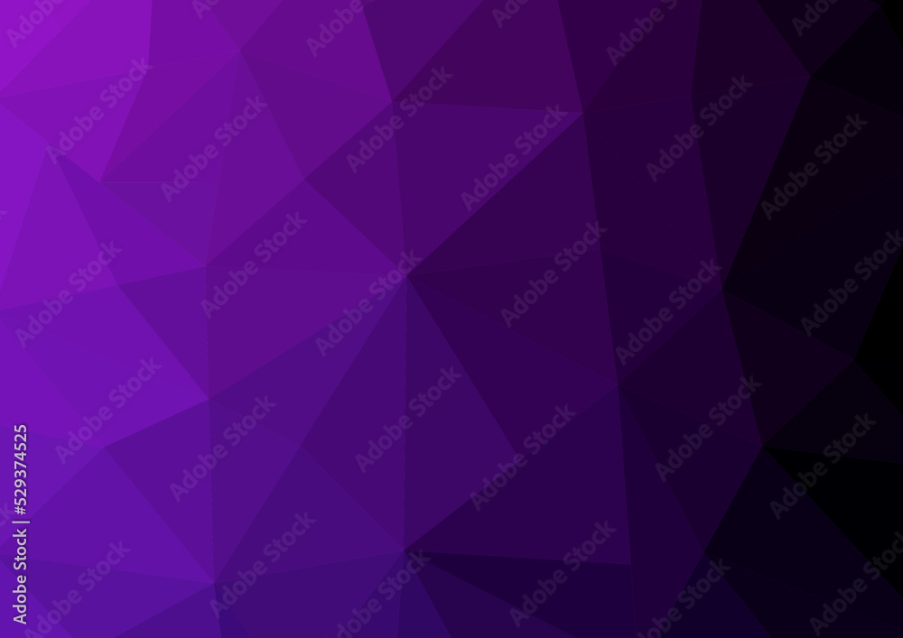 Fototapeta premium abstract low poly background with triangle shapes