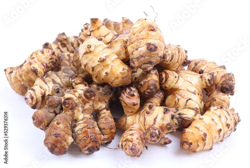 galangal on white background