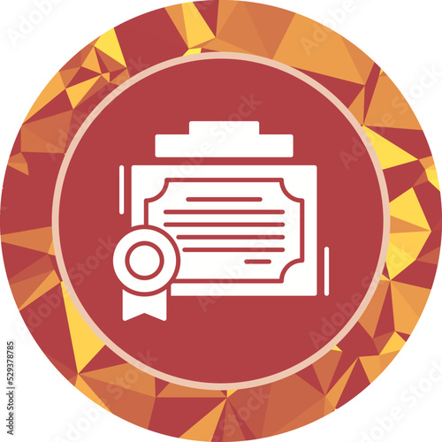 Certificate Icon