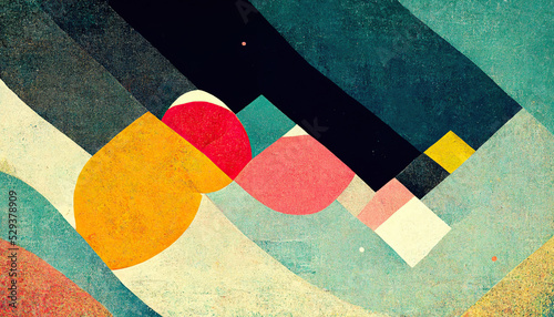Palette de couleurs style Kandinsky