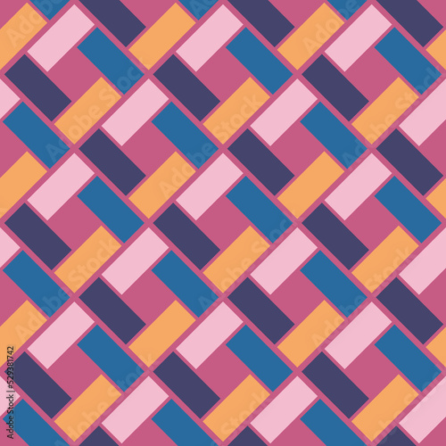 Wallpaper Mural seamless geometric pattern Torontodigital.ca