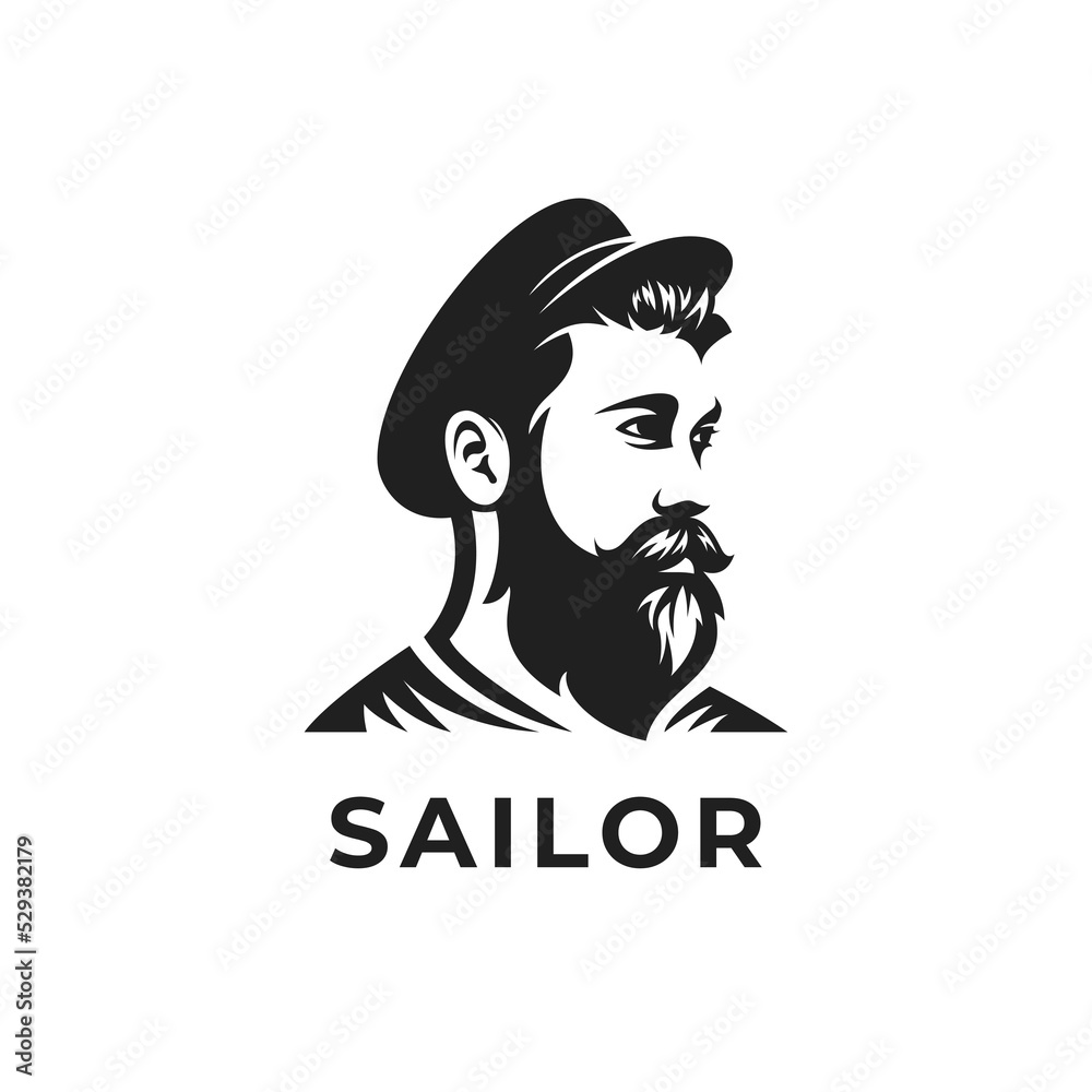 Bearded Sailor Logo Bearded Sailor Logo