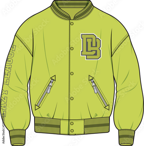 MEN AND BOYS WEAR VARSITY JACKETS