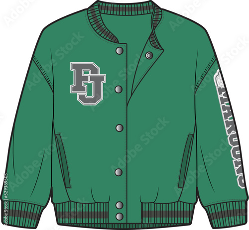 MEN AND BOYS WEAR VARSITY JACKETS