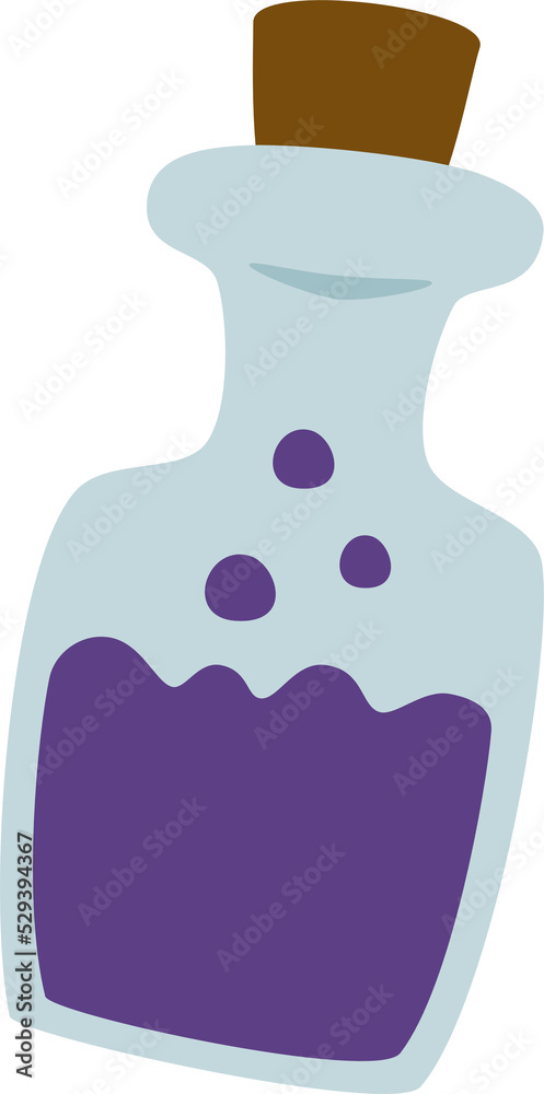 Poison bottle Halloween Elements hand drawing style. Vector illustration.
Poison bottle Halloween Elements hand drawing style. Vector illustration.