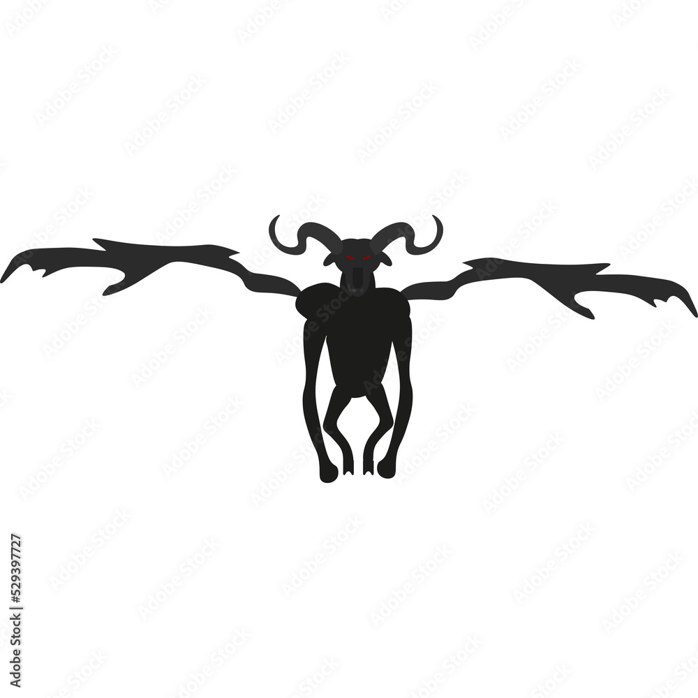 flying demon monster
