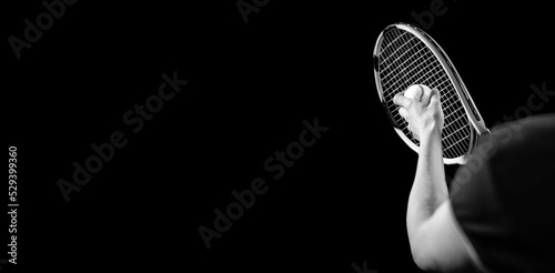 Cropped image of woman playing tennis © vectorfusionart