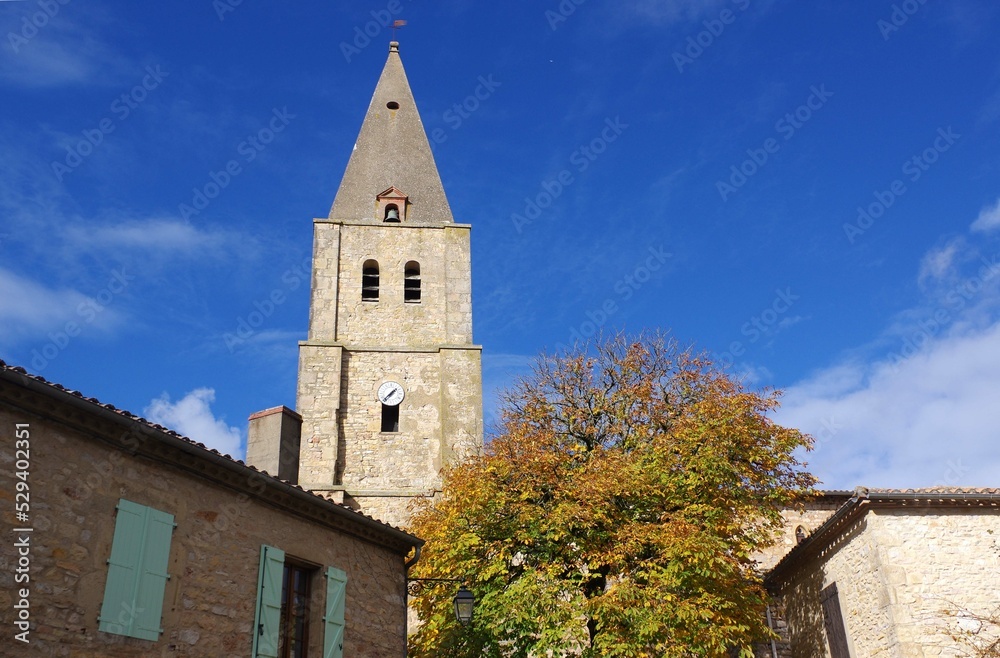 Église Saint Corneille, Puycelsi
