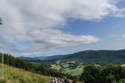 Fototapeta Naklejka Na Ścianę i Meble -  Bieszczady połonina Wetlińska 