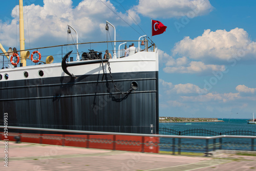 Samsun,Turkey- August 12 2022: In the photo, it says October 29, Republic Day of Turkey. photo