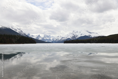 Canada  Alberta  Jasper National Park  Maligne Lake