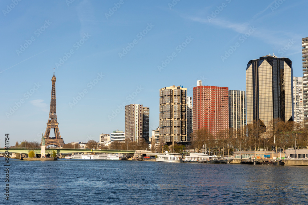 Fototapeta premium quartier Grenelle à paris
