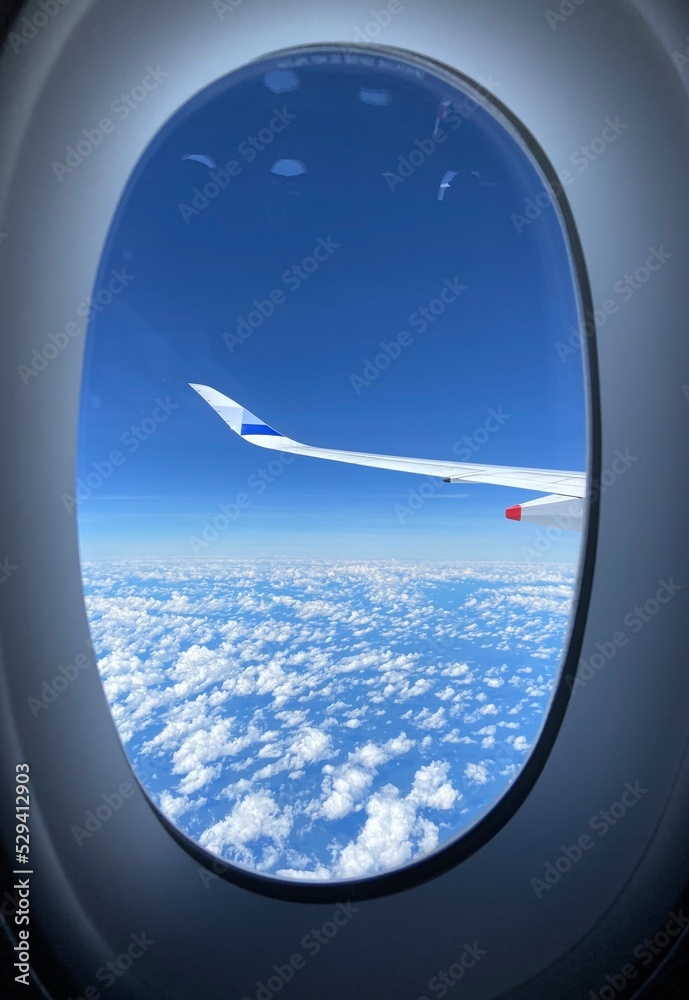 view from airplane window view from airplane window