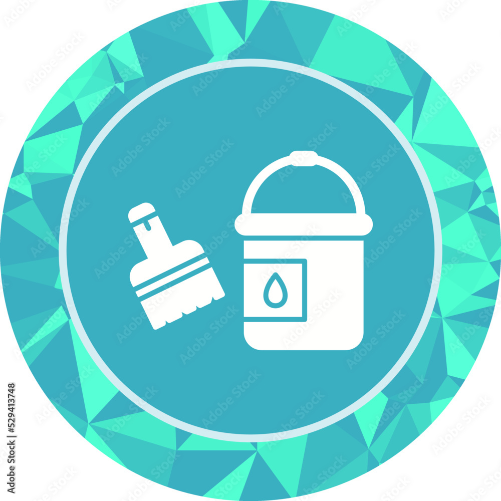 Unique Glyph Vector Icon Unique Glyph Vector Icon