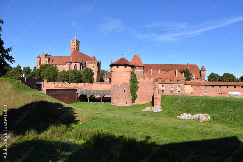 Zamek Krzyżacki w Malborku, zabytek UNESCO, 