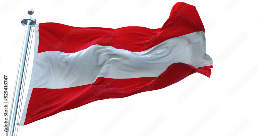 Austria flag on transparent background 4k Austria flag on transparent background 4k