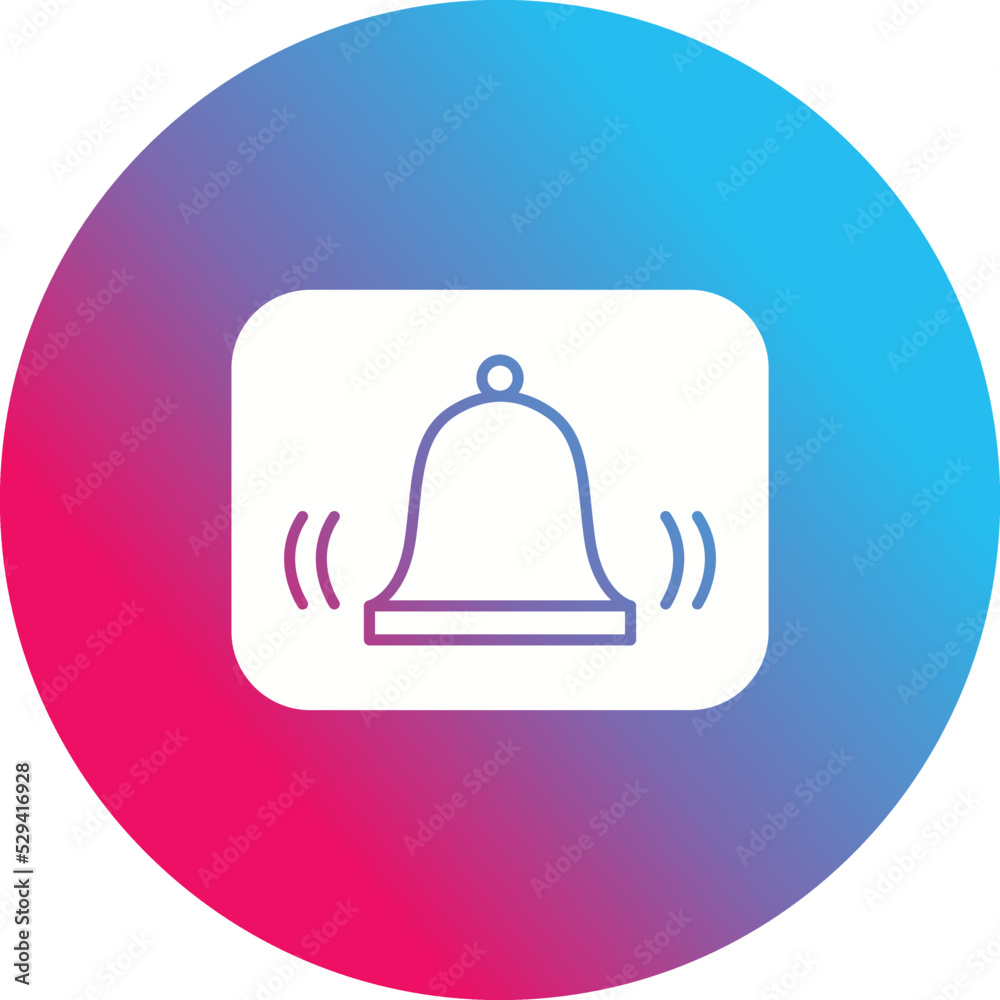 Unique Alarm Vector Icon Unique Alarm Vector Icon