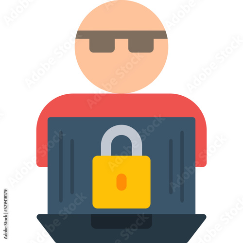 Cyber Attack Icon