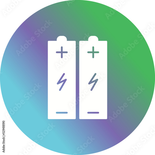 Batteries Vector Icon