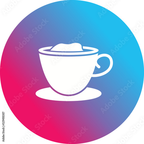 Creamy Coffee Vector Icon