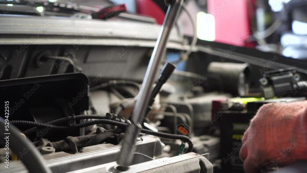 custom made wallpaper toronto digitalauto mechanic repairs car engine. auto repair shop. spark plug replacement