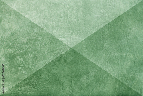 Beautiful green background with leather texture with green veins