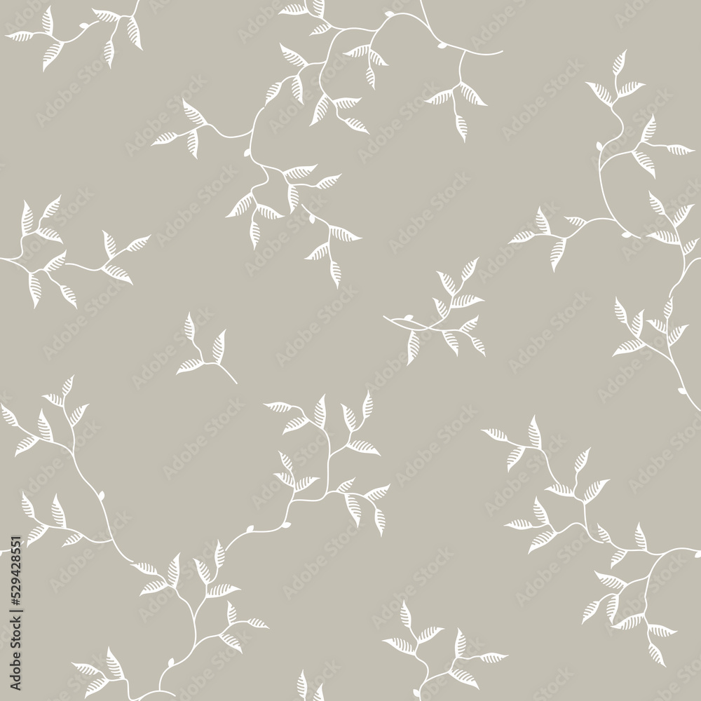 seamless pattern of branches and leaves seamless pattern of branches and leaves
