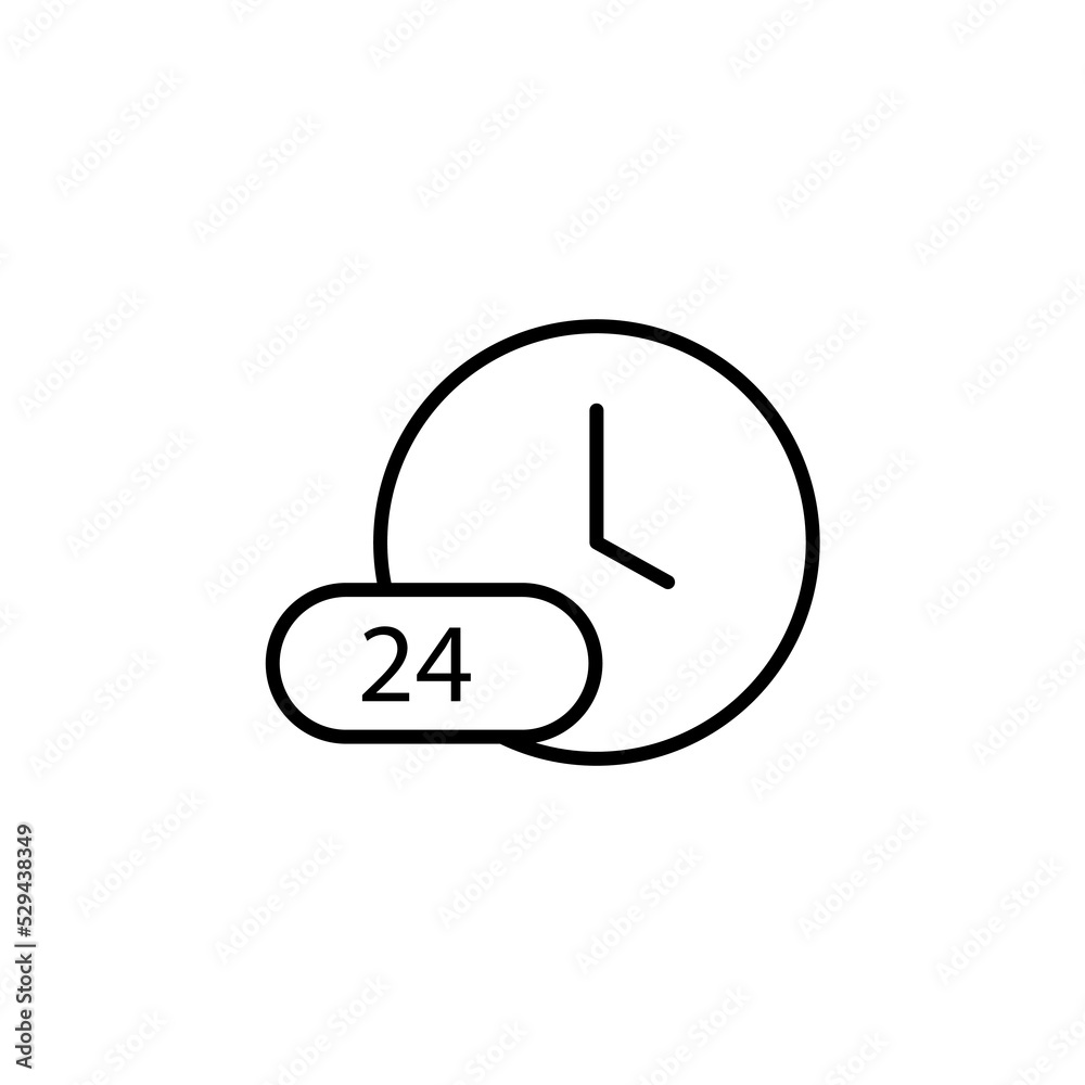 availability line icon. Simple element illustration. availability care concept outline symbol design. availability line icon. Simple element illustration. availability care concept outline symbol design.