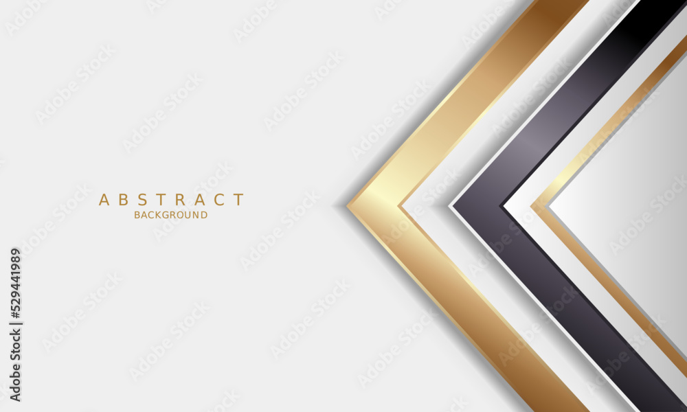 white luxury premium background and gold line.