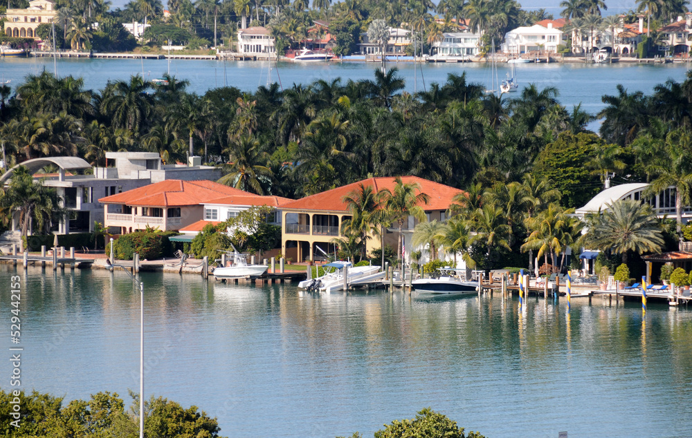 Luxury waterfront properties Miami Beach