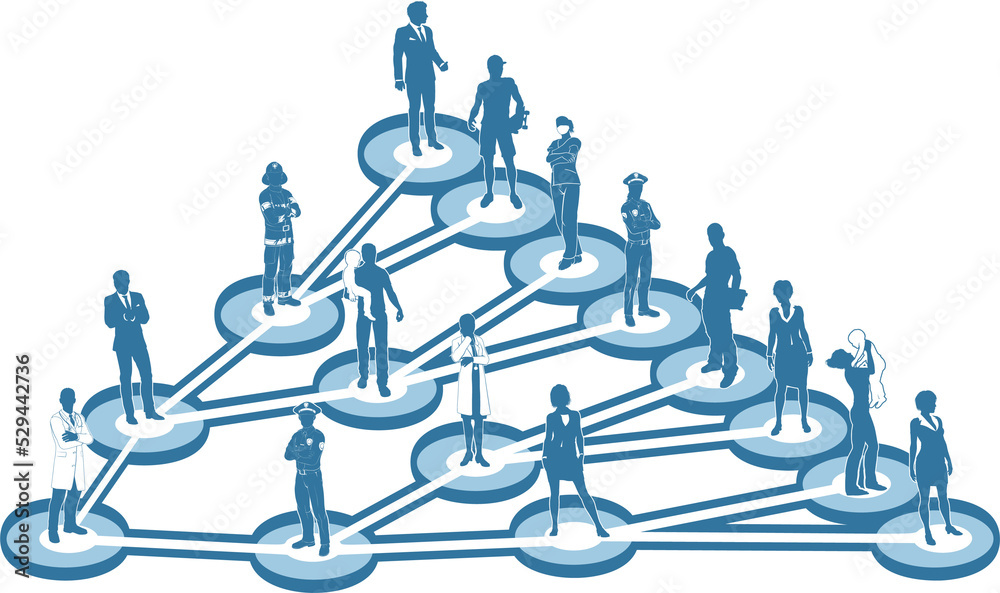 Viral Marketing Business Concept Viral Marketing Business Concept