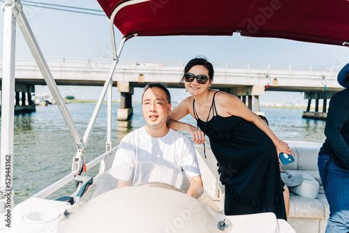couple on yacht © vin