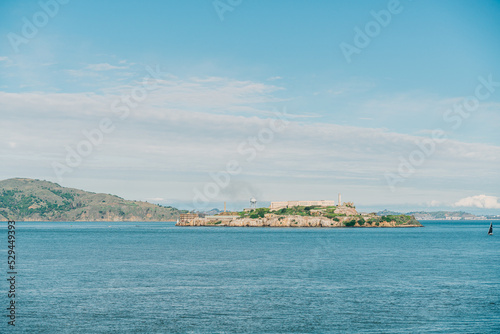 view of the sea and city from the sea