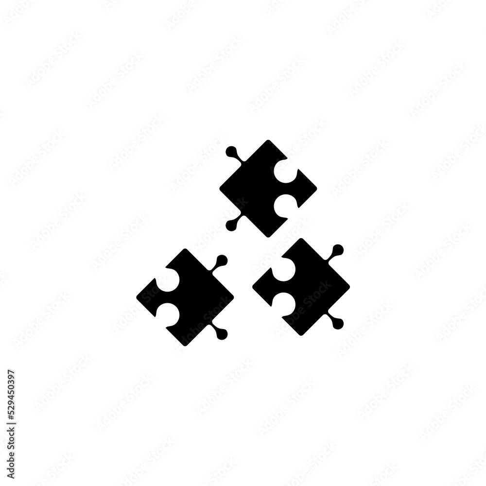 Puzzle Pieces line icon. Simple element illustration. Puzzle Pieces concept outline symbol design. Puzzle Pieces line icon. Simple element illustration. Puzzle Pieces concept outline symbol design.