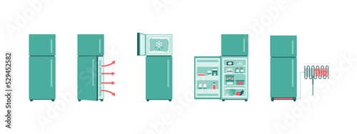 Fridge maintenance and food storage