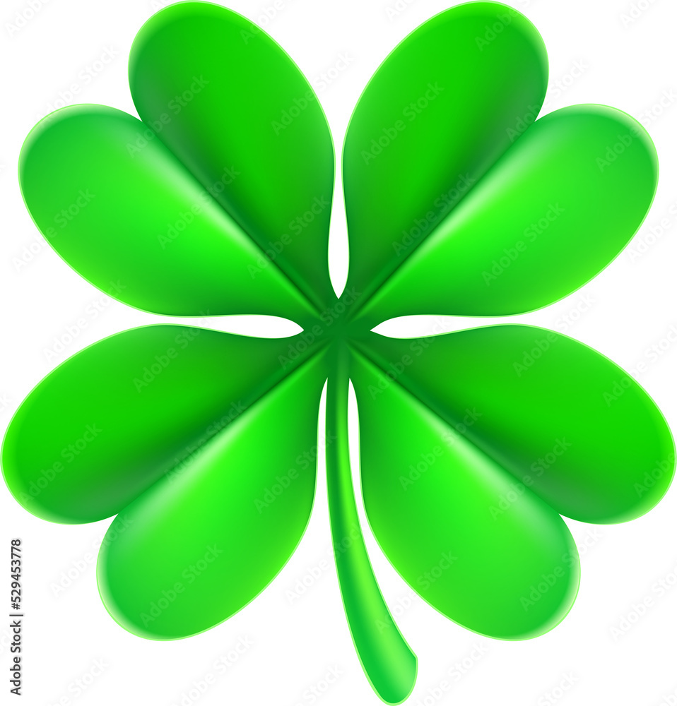 Fototapeta premium Four Leaf Clover Shamrock