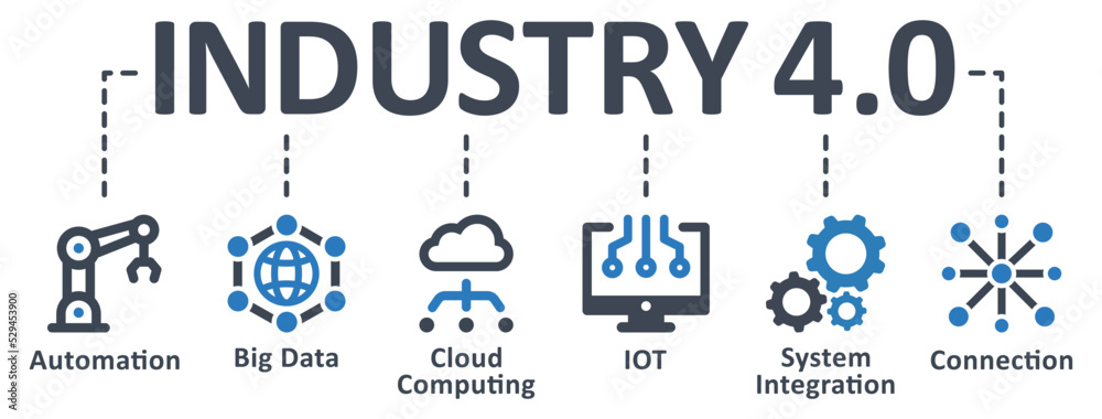 Industry 4.0 icon - vector illustration . Industry 4.0, automation, connection, cloud computing, iot, big data, infographic, template, presentation, concept, banner, pictogram, icon set, icons . Industry 4.0 icon - vector illustration . Industry 4.0, automation, connection, cloud computing, iot, big data, infographic, template, presentation, concept, banner, pictogram, icon set, icons .