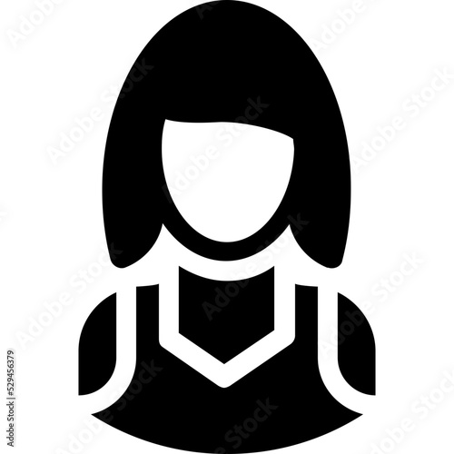 Female Vector Icon 