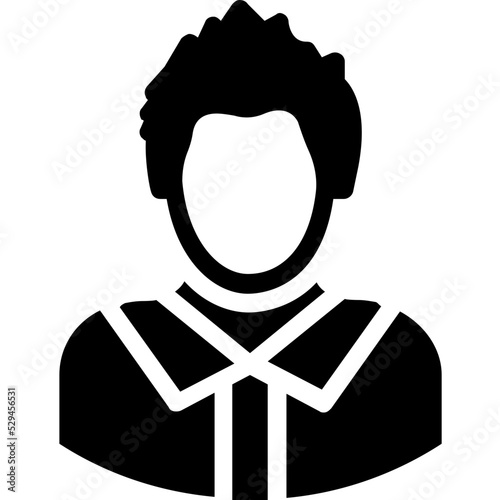 Young Boy Vector Icon 