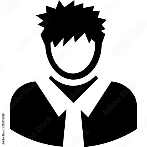 Young Boy Vector Icon