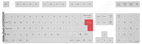 Keyboard Keys -  - Png Transparent 3D Image